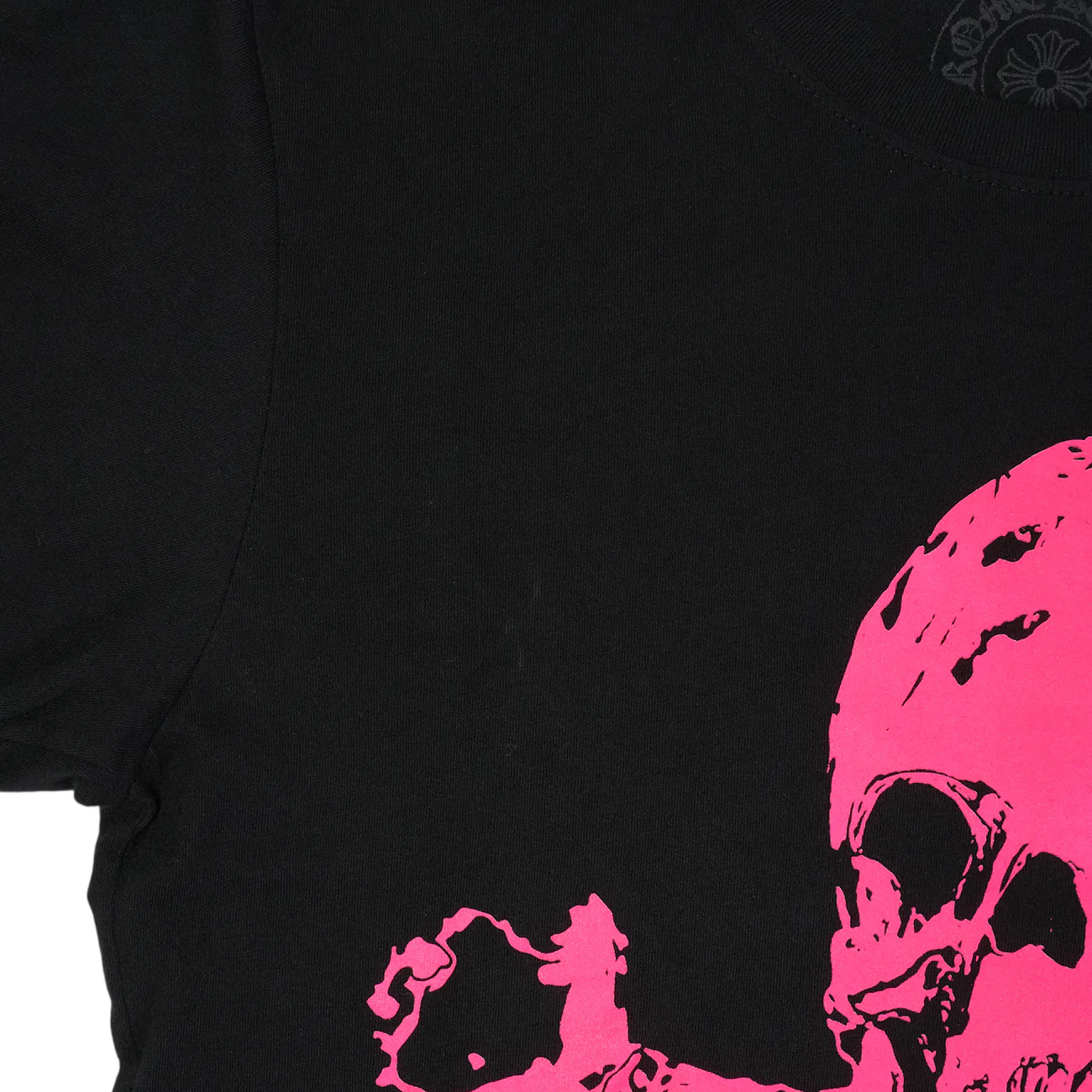 フォティフロントプリント 【カットソー】【ブラック×ピンク】 SIZE:S - Image 5