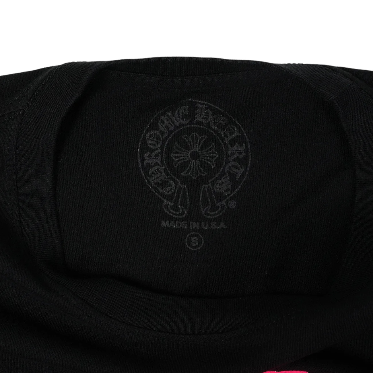 フォティフロントプリント 【カットソー】【ブラック×ピンク】 SIZE:S - Image 6