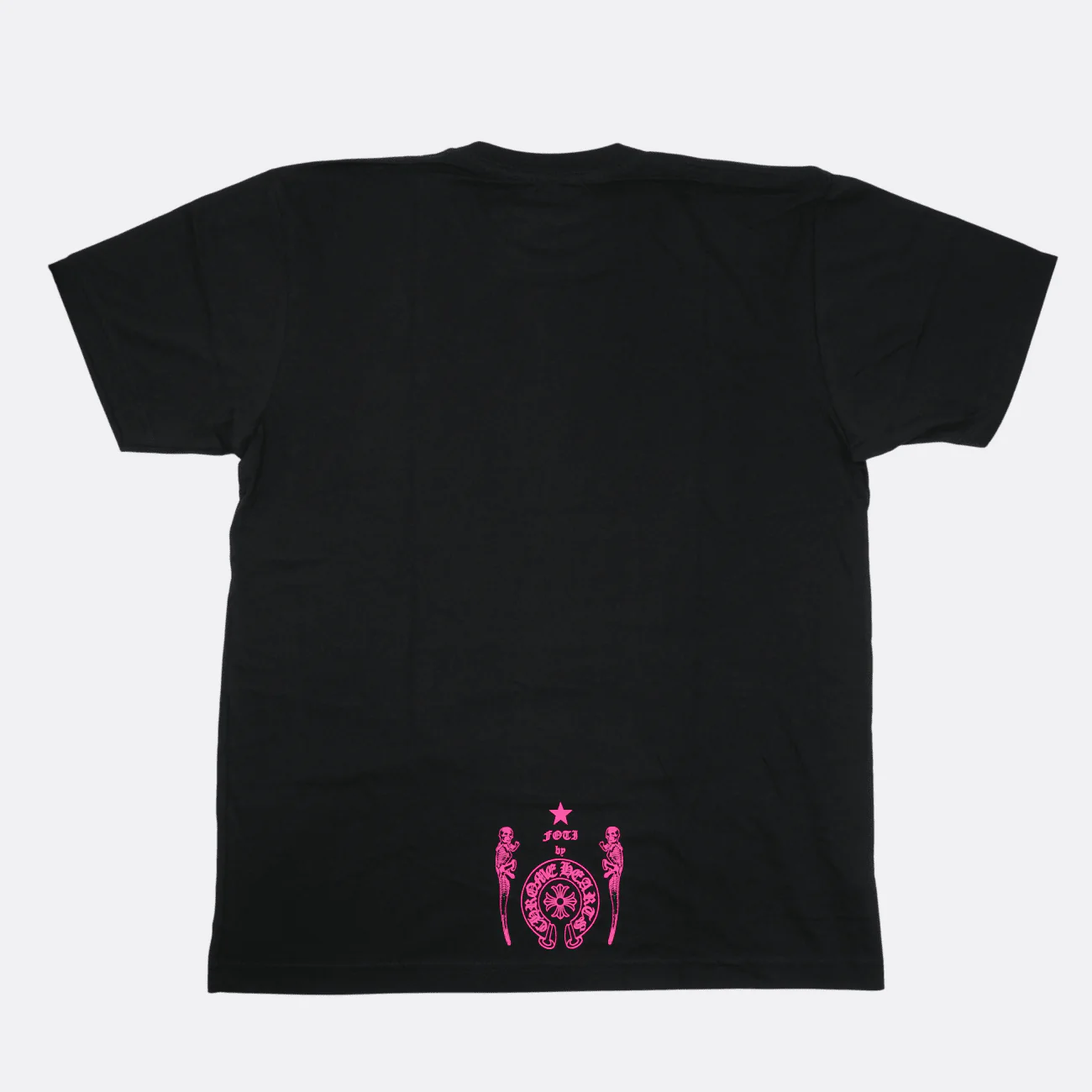 フォティフロントプリント 【Tシャツ】【ブラック×ピンク】【新品】 SIZE:L - Image 2