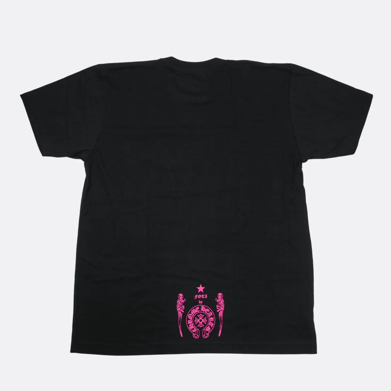 フォティフロントプリント 【Tシャツ】【ブラック×ピンク】【新品】 SIZE:L - Image 2