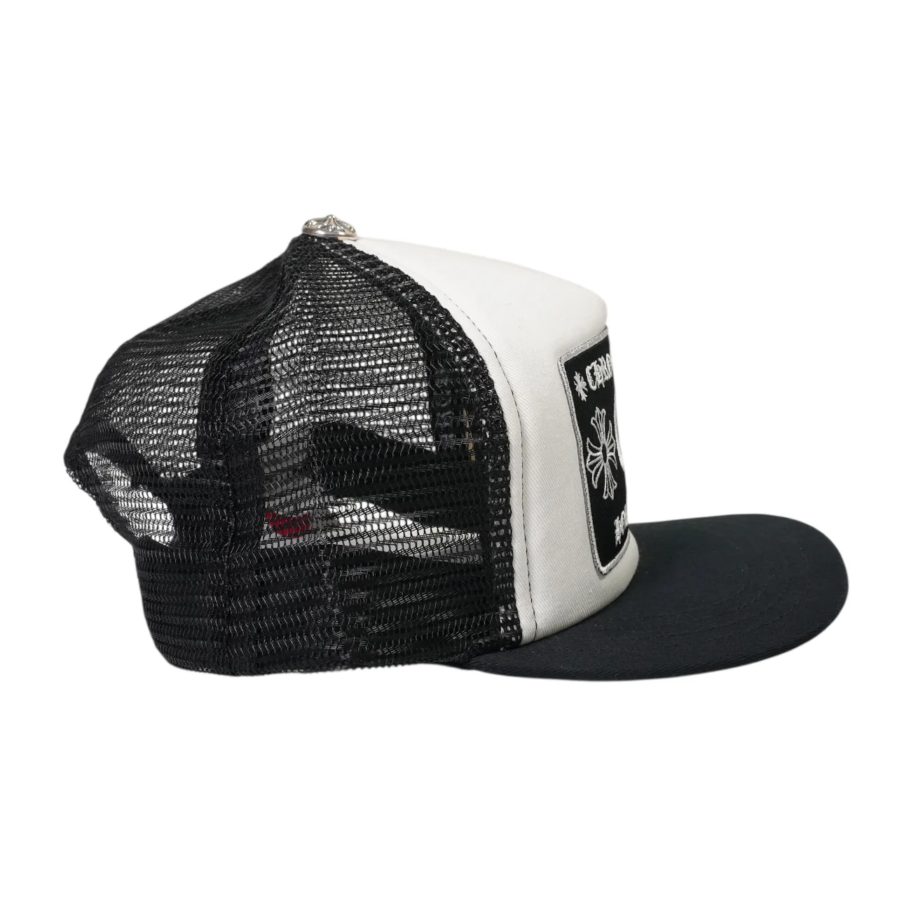 CHパッチ 【トラッカーキャップ/TRUCKER CAP】【ブラック×ホワイト】【新品】 SIZE:ONE - Image 4