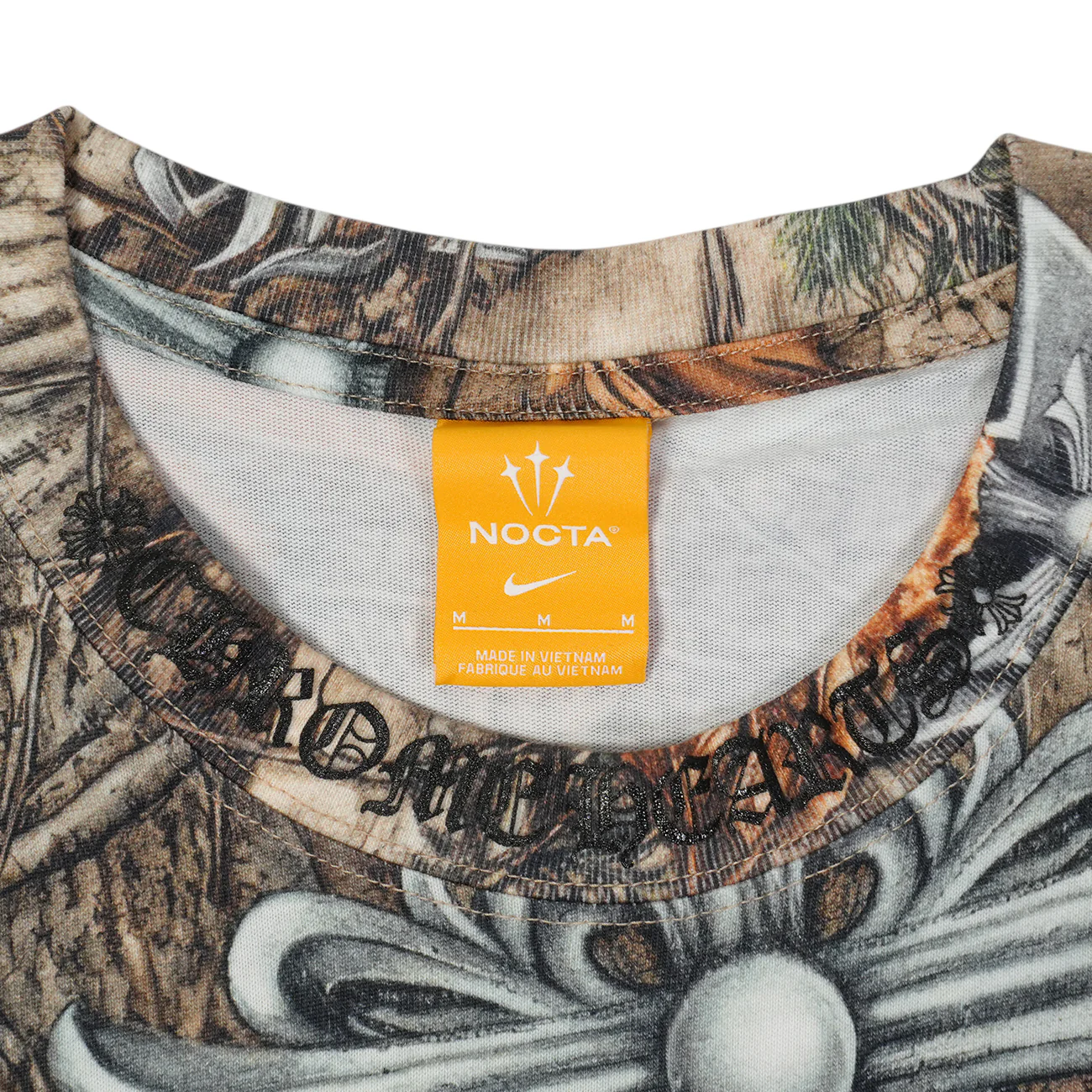 ×ナイキ ノクタ ドレイク NIKE NOCTA DRAKE 【ネックロゴ総柄Tシャツ】【カモフラ】【新品】 SIZE:M - Image 6