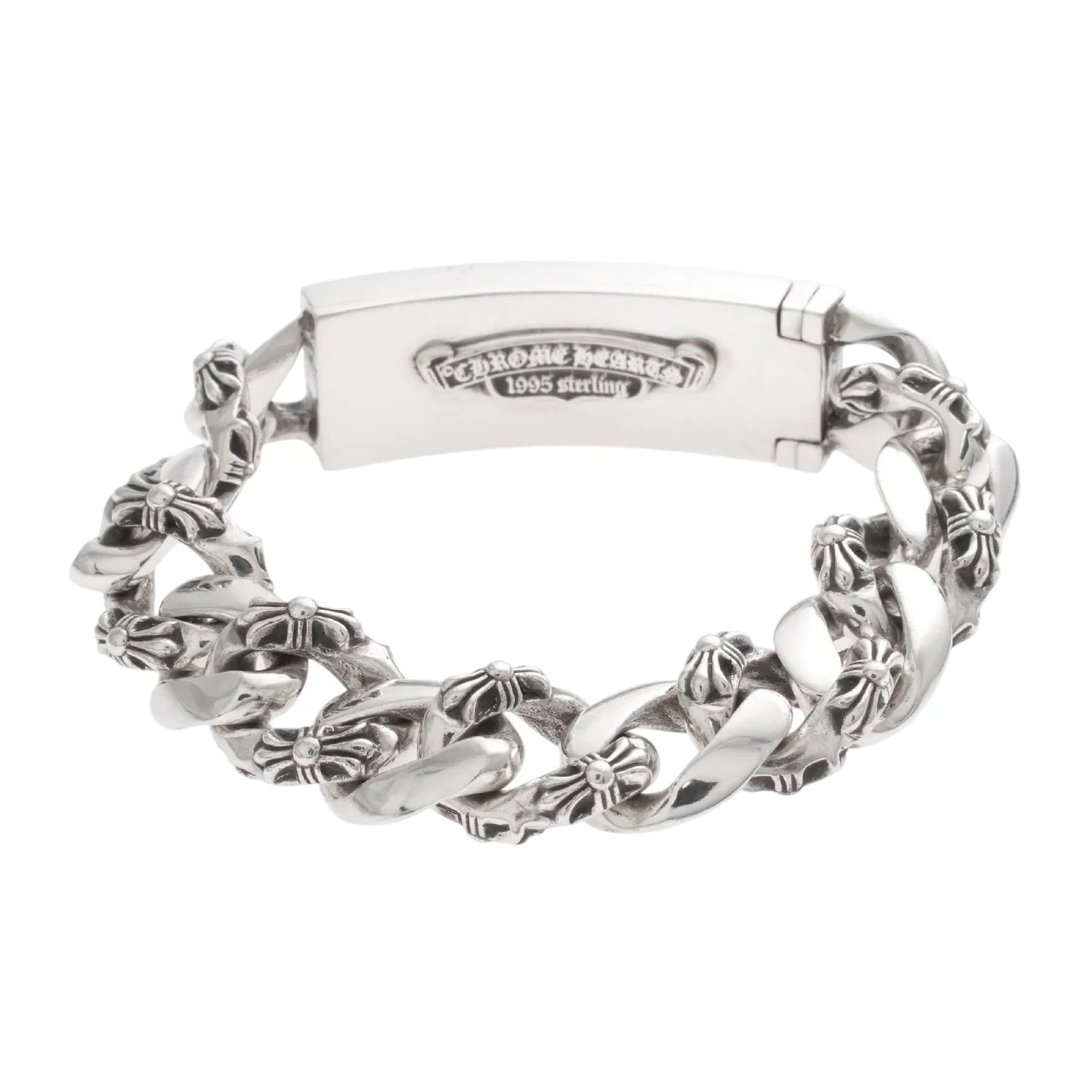 ダガーハートIDファンシー DAGGER HEART ID FANCY CHAIN 13LINK 【シルバーブレスレット】 - Image 4