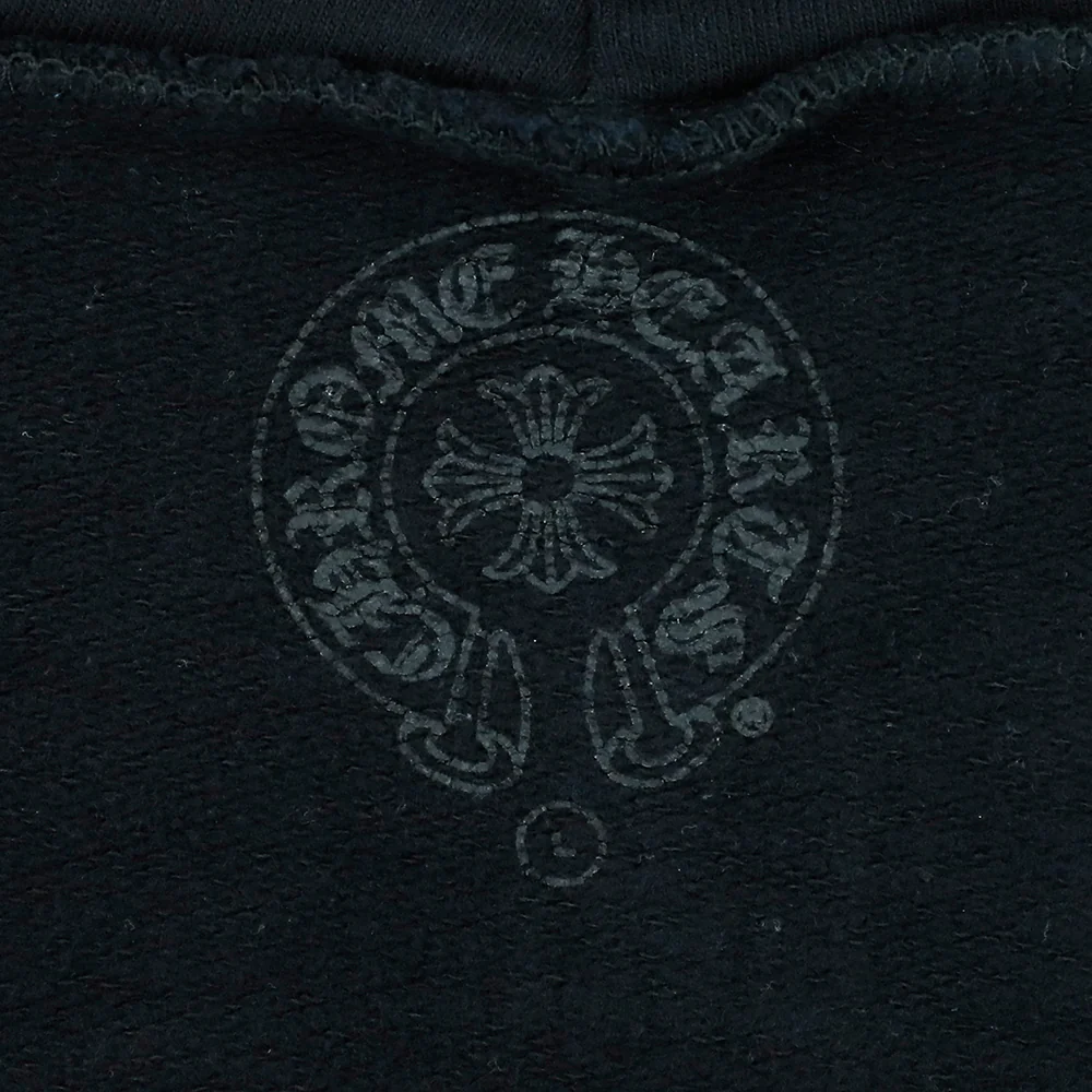 白马蹄黑帽衫L - Image 8