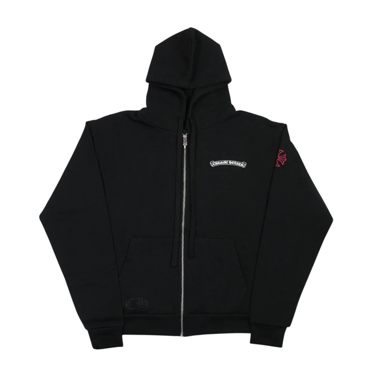 NYCスクロールラベルバックプリント 【ジップパーカー】【ブラック】【新品】 SIZE:XS