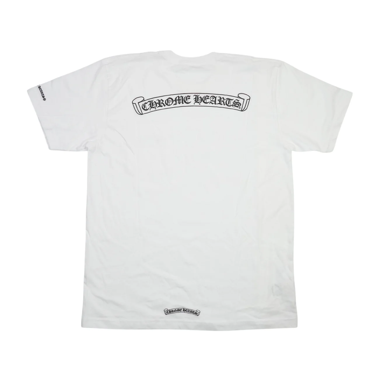 スクロールラベルバックプリント 【Tシャツ】【ホワイト】【新品】 SIZE:L - Image 2