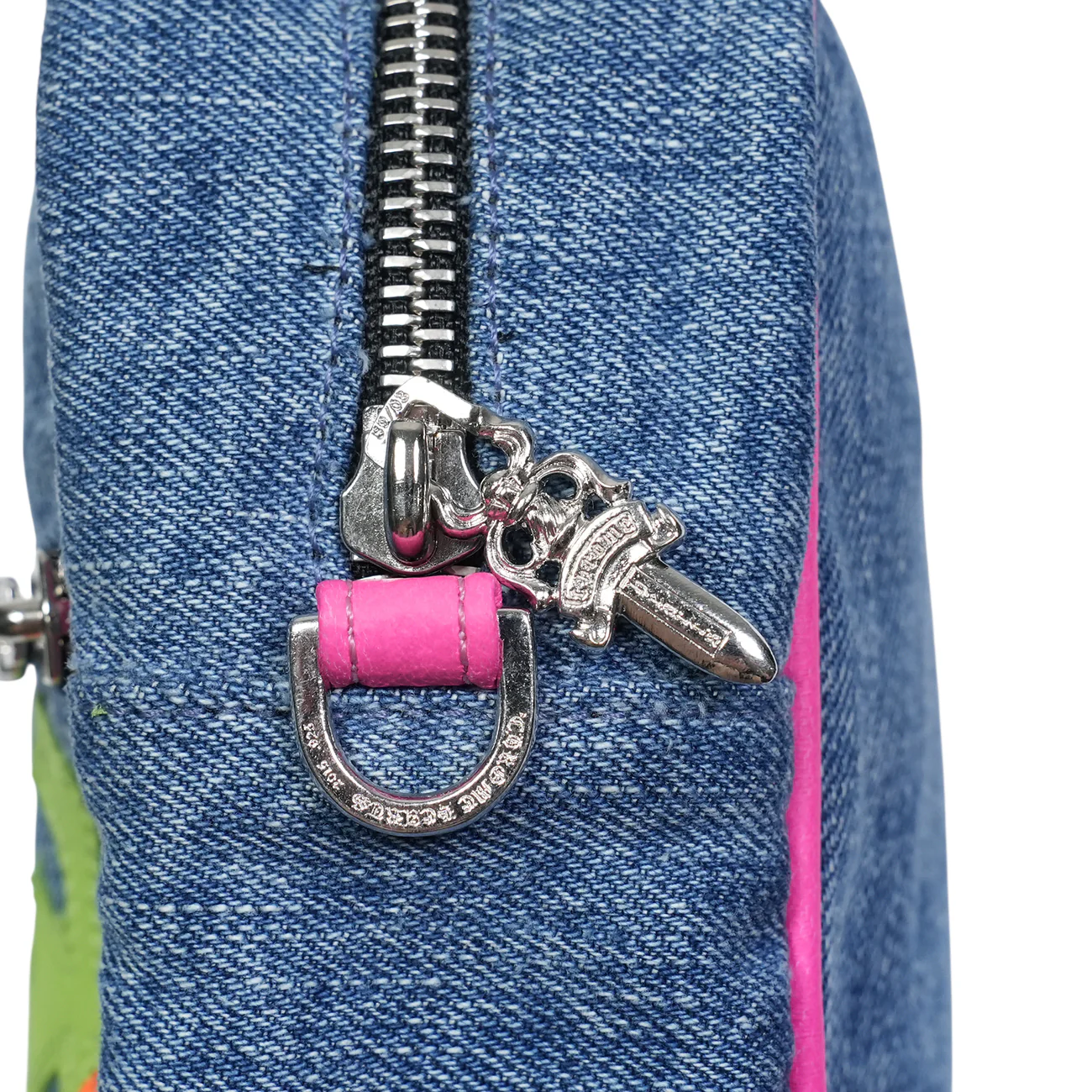 タカミニ デニムクロスパッチ TAKA MINI DENIM CROSS PATCH 【デニムレザーショルダーバッグ】 - Image 11
