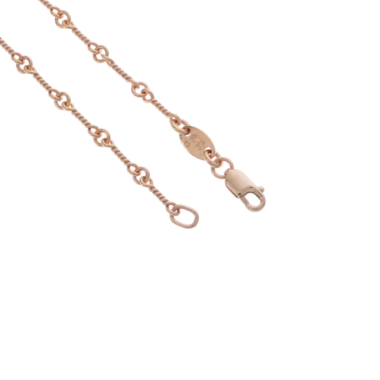 22K ツイストチェーン 18インチ T18 NECK CHAIN 【ゴールドネックレス チェーン】 - Image 4