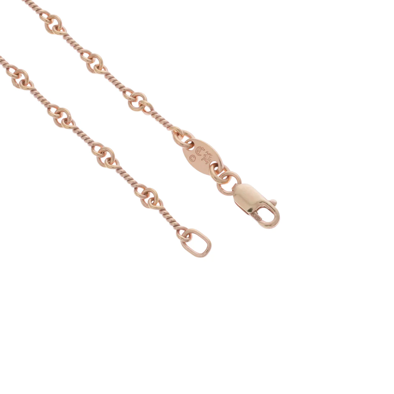 22K ツイストチェーン 18インチ T18 NECK CHAIN 【ゴールドネックレス チェーン】 - Image 4