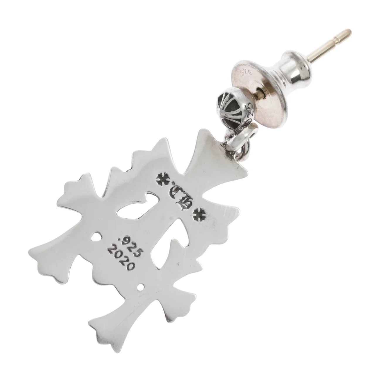 トリプルCHクロス ドロップ 3 CH CROSS DROP 【シルバーピアス】 - Image 2