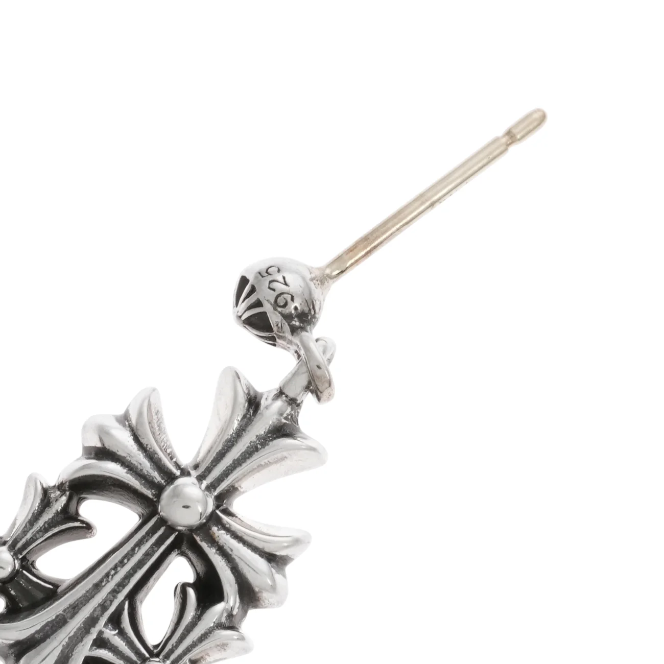 トリプルCHクロス ドロップ 3 CH CROSS DROP 【シルバーピアス】 - Image 4