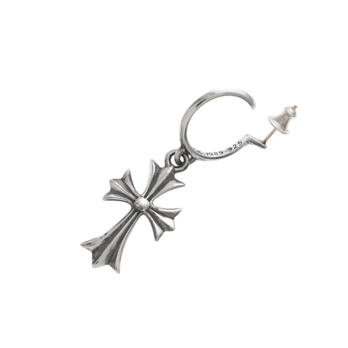 タイニーCHクロスフープ TINY CH CROSS HOOP 【シルバーピアス】 - Image 2