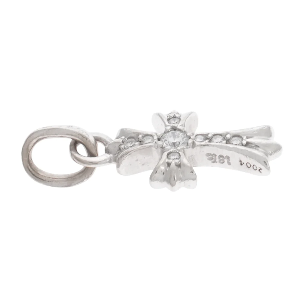 18K ベイビーファット PAVE DIA CRS BBYFAT 【ホワイトゴールドネックレストップ チャーム パヴェ ダイヤモンド】 - Image 3