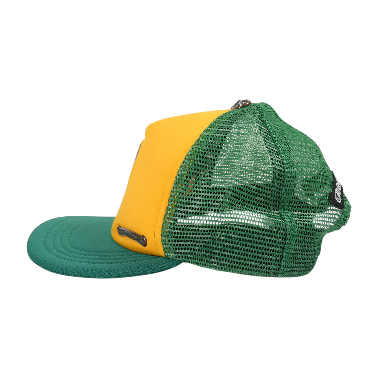 新品PPO【トラッカーキャップ/TRUCKER CAP】【グリーン×イエロー】 SIZE:ONE - Image 2
