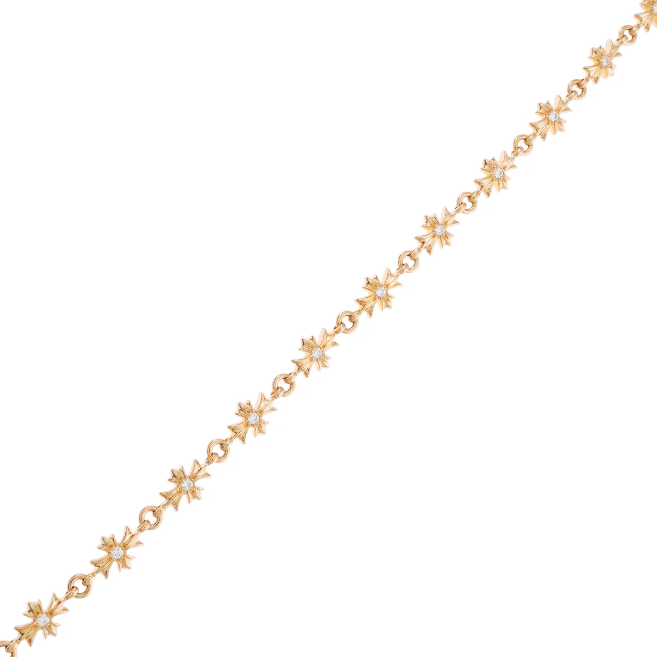 22K タイニーE CHプラス PAVE DIA TINY E CH PLUS 11LINK 【ゴールドブレスレット パヴェ ダイヤモンド】 - Image 2