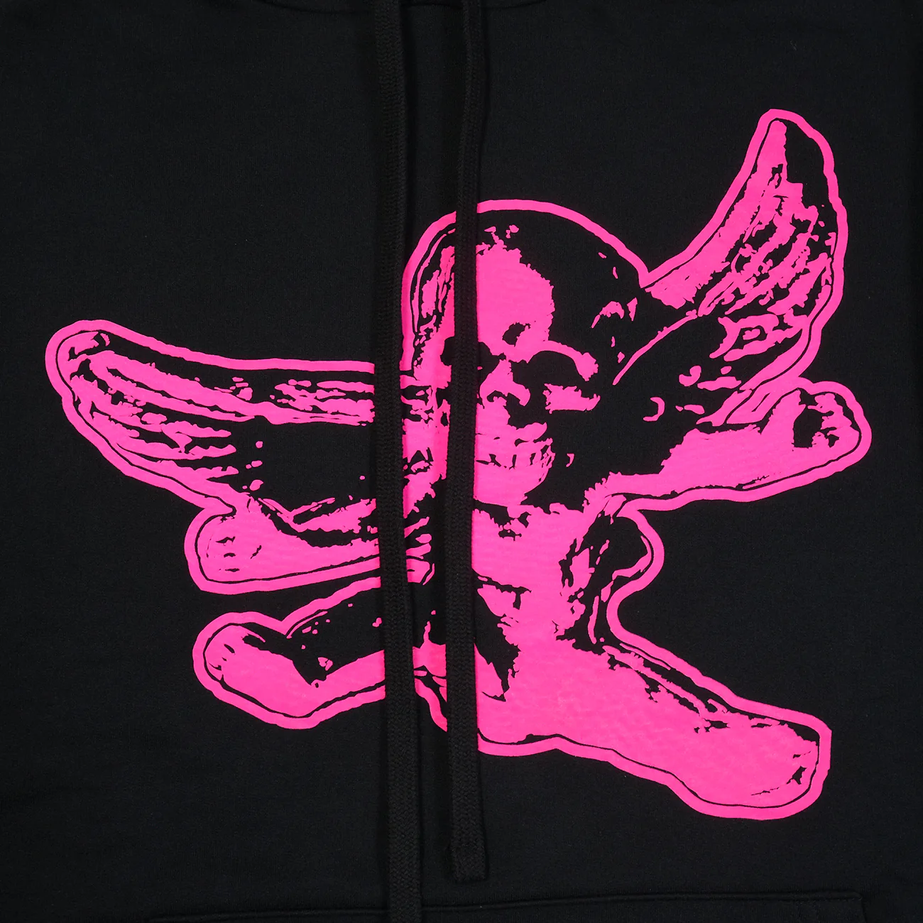 フォティプリント 【パーカー】【ブラック×ピンク】 SIZE:L - Image 3