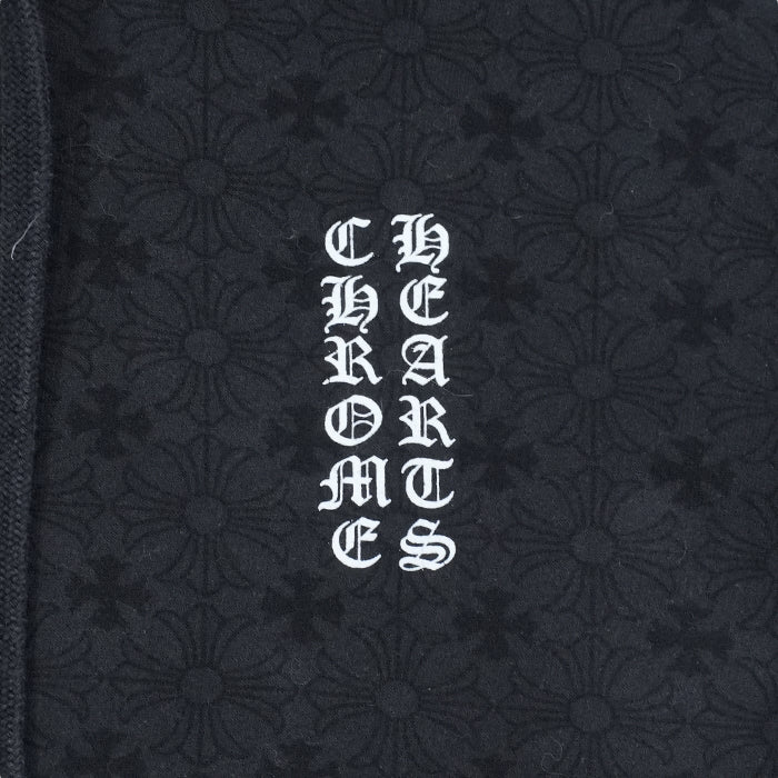 SWTSHRT PLVR CHプラス総柄プルオーバーパーカー M　※使用感有り - Image 3