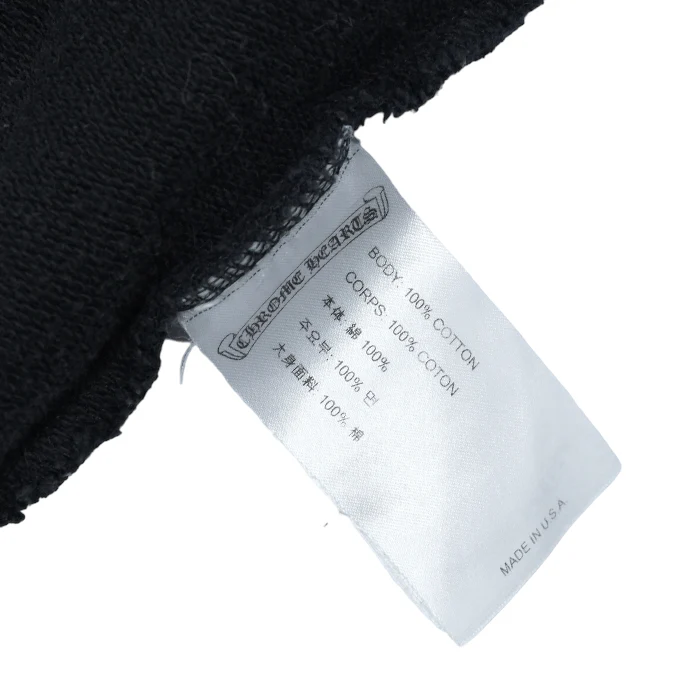 SWTSHRT PLVR CHプラス総柄プルオーバーパーカー M　※使用感有り - Image 9