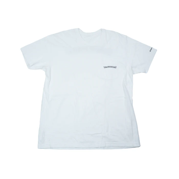 CH T-SHRT 1 スクロールラベルバックプリントTシャツ