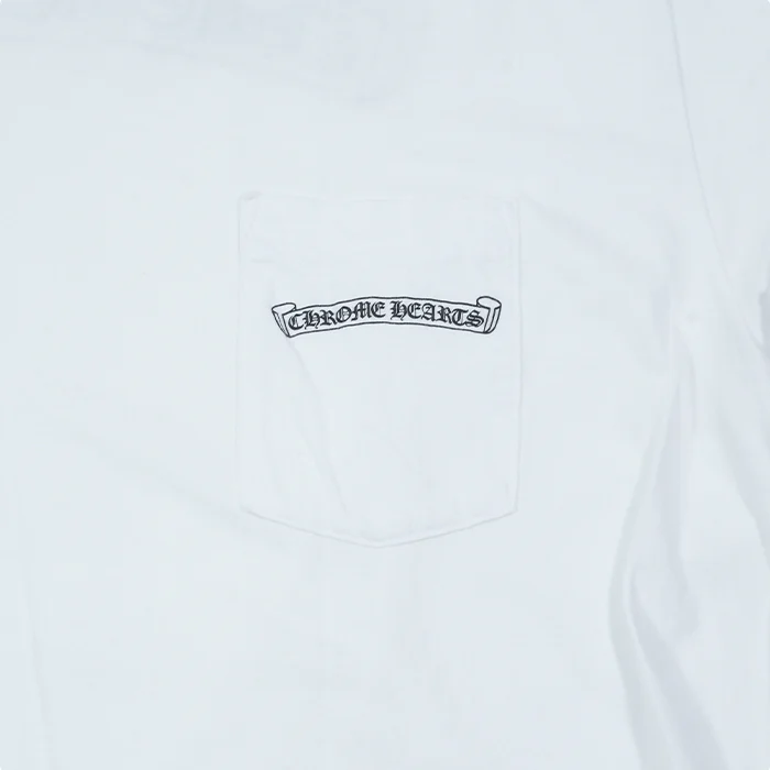CH T-SHRT 1 スクロールラベルバックプリントTシャツ - Image 3
