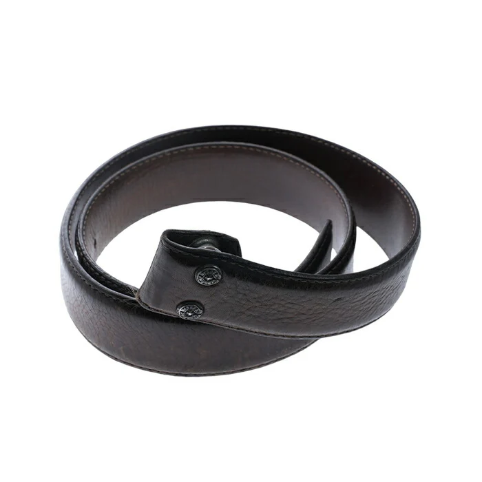 スクロールラベルリベットストラップ SCROLL LABEL STRAP SIZE:30 【シルバーベルトストラップ】