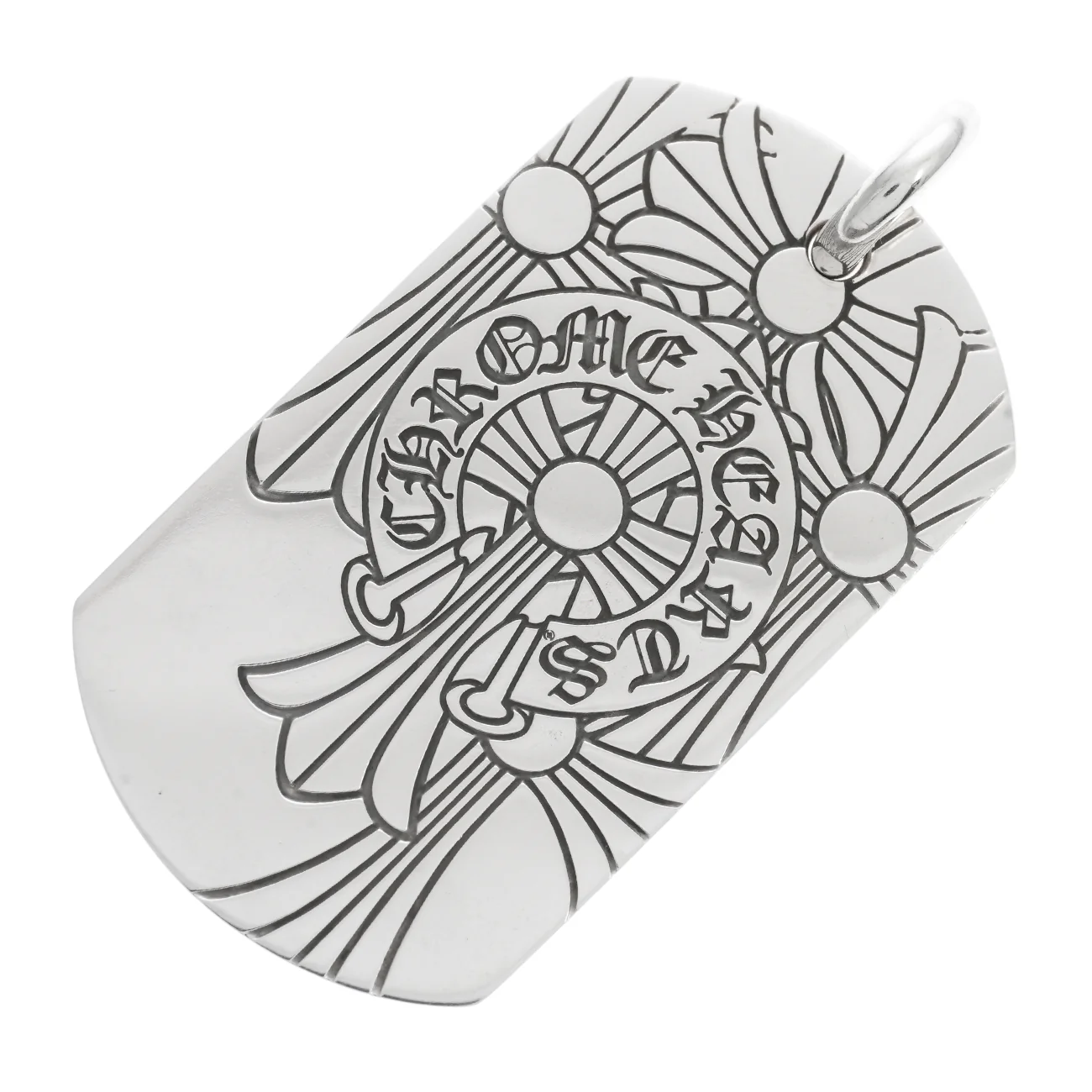 ラージゴッドブレス ドッグタグ LG GOD BLESS DOG TAG 【シルバーネックレストップ ペンダント】