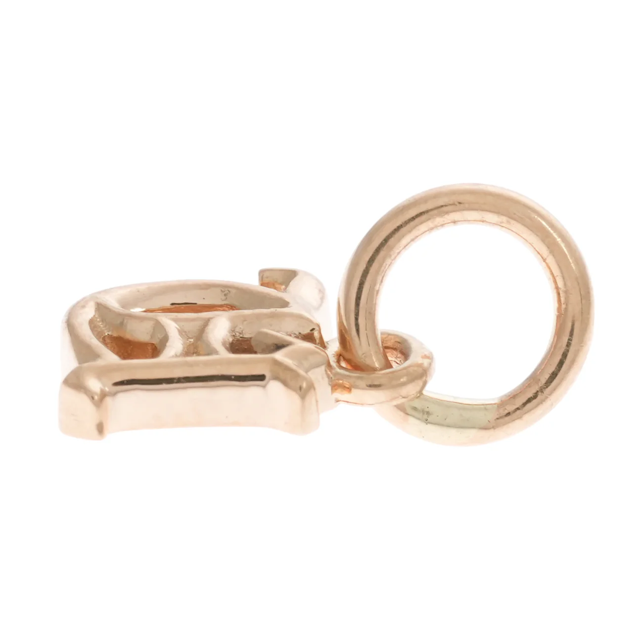 22K イニシャルスタック 【U】ALPHABET STACK 【ゴールドネックレストップ チャーム】 - Image 4