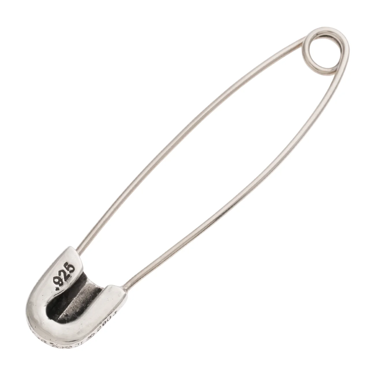 ラージ セーフティピン 1P DIA LG SAFETY PIN 【シルバーネックレストップ チャーム ダイヤモンド】 - Image 2