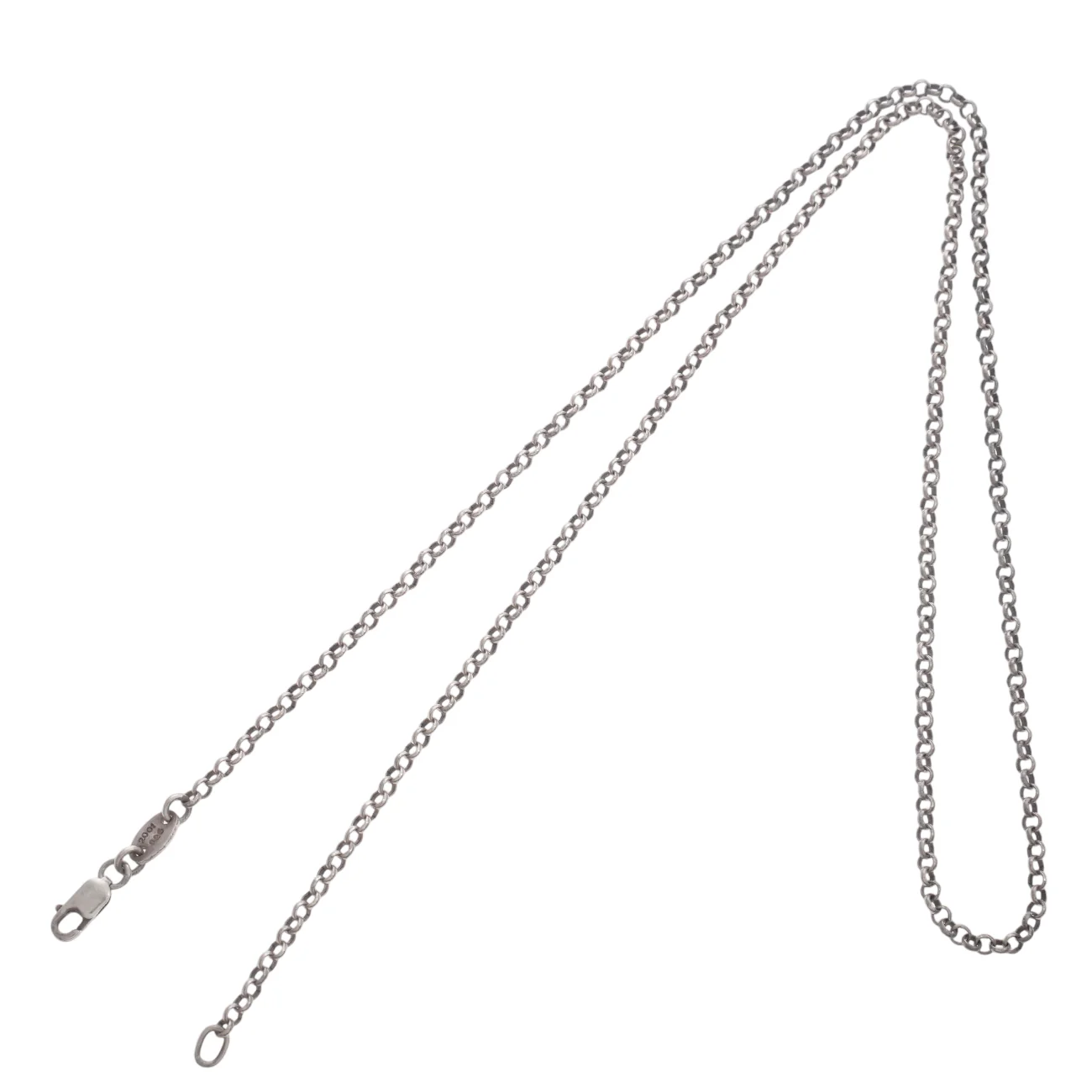 ロールチェーン 20インチ R20 NECK CHAIN 【シルバーネックレス チェーン】