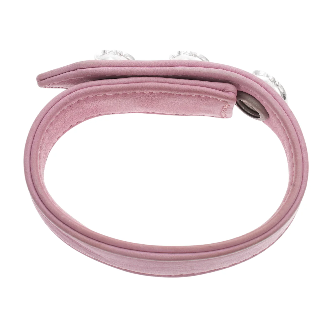 リップ&タン3ボタン2スナップ LIP&TONGUE 3BTN2SNP 【シルバー レザーブレスレット】 - Image 4