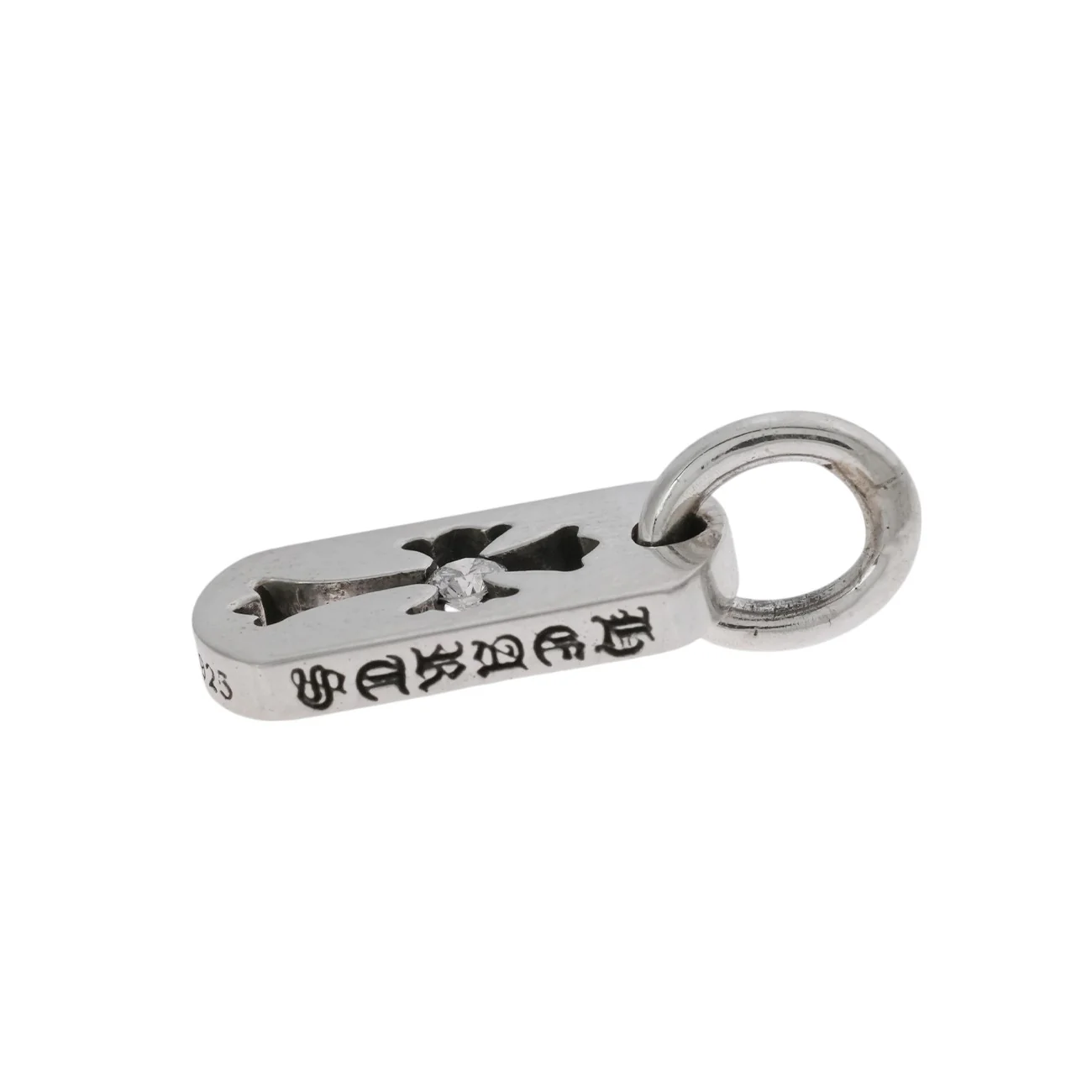 タイニーカットアウトクロス ドッグタグ 1P DIA TINY CO CROSS DOG TAG 【シルバーネックレストップ チャーム ダイヤモンド】 - Image 5