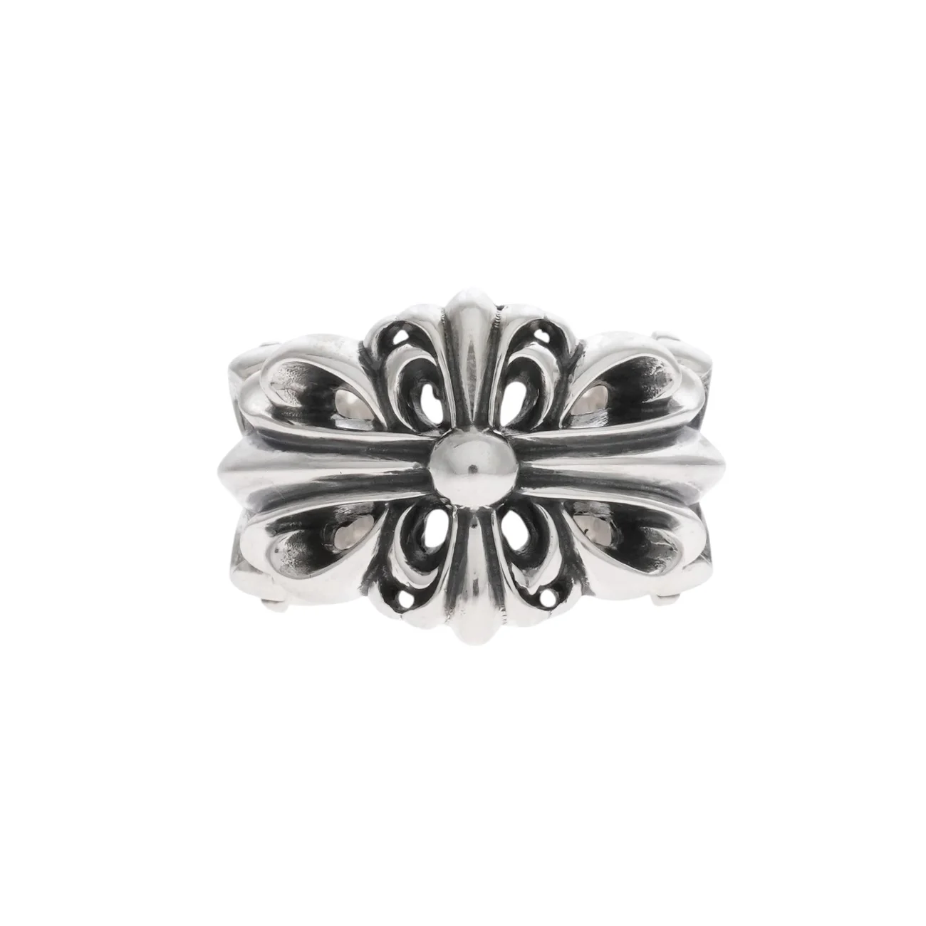 ダブルフローラルクロス DOUBLE FLORAL CROSS 9号 【シルバーリング】 - Image 2