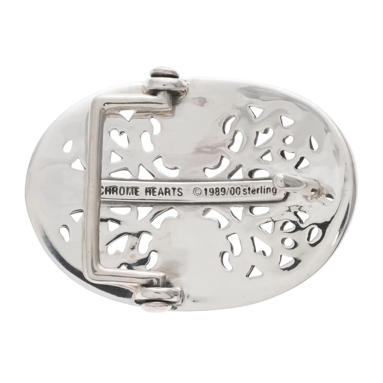 クラシックオーバルクロスバックル BUCKLE CLASSIC OVAL CROSS 1.5 【シルバーバックル ベルト】 - Image 2