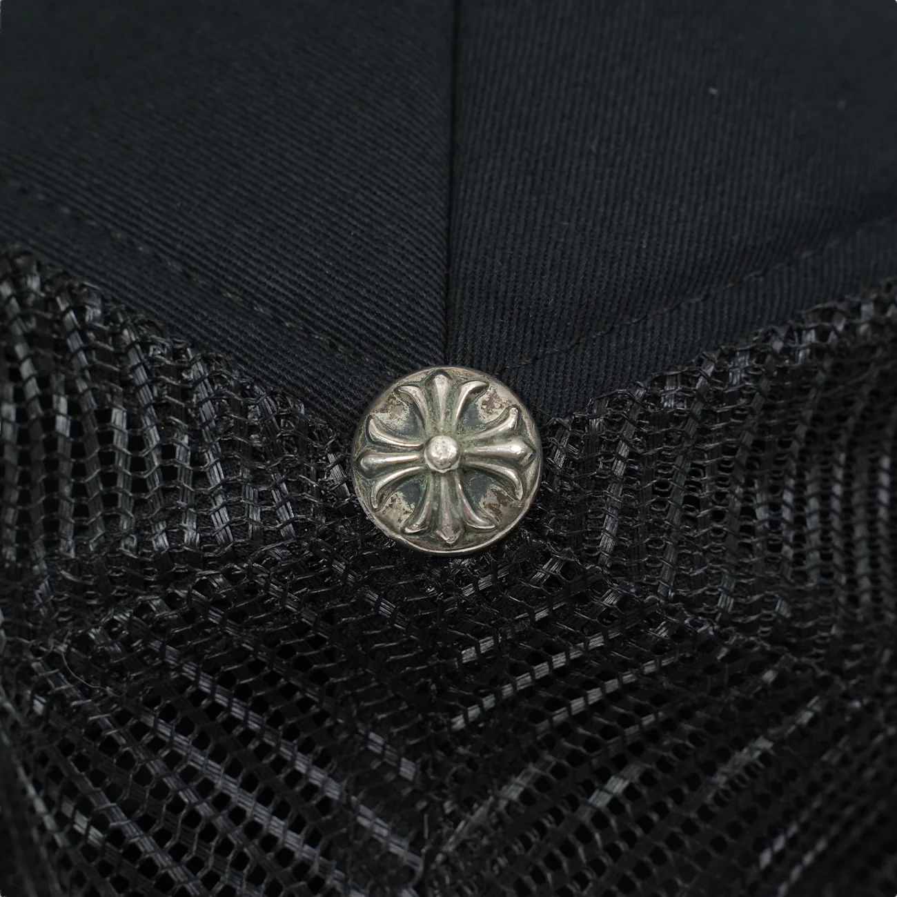 CHOMPER TRUCKER CAP チョンパーパッチクロスボール付メッシュ帽子 - Image 5