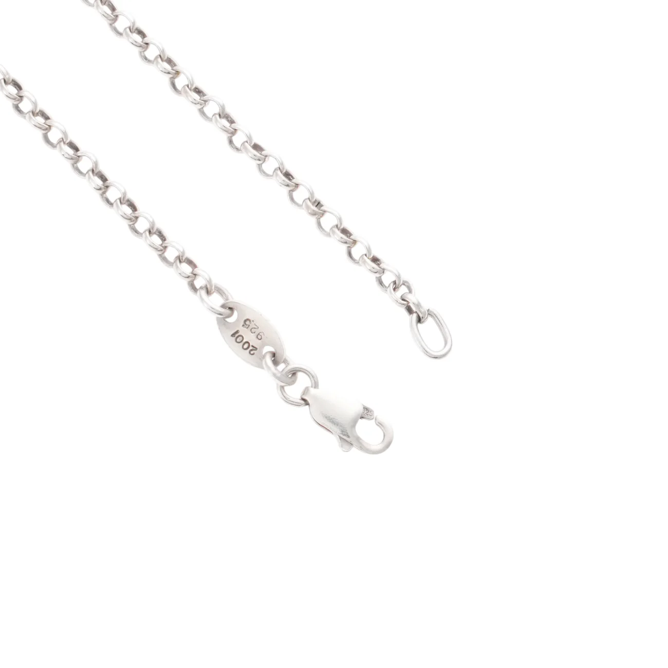 ロールチェーン 16インチ R16 NECK CHAIN 【シルバーネックレス チェーン】 - Image 3