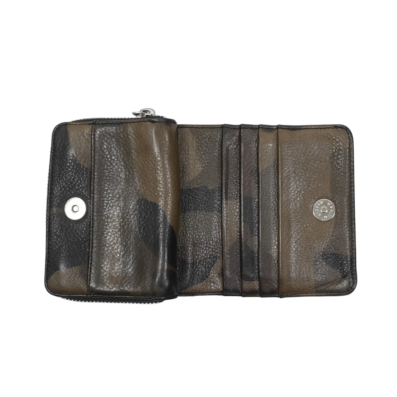 スクエアジップビル SQUARE ZIP BILL 【シルバー折財布】 - Image 9