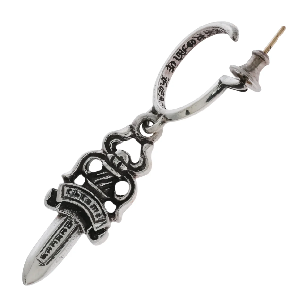 No5ダガーフープ No5 DAGGER HOOP 【シルバーピアス】 - Image 2