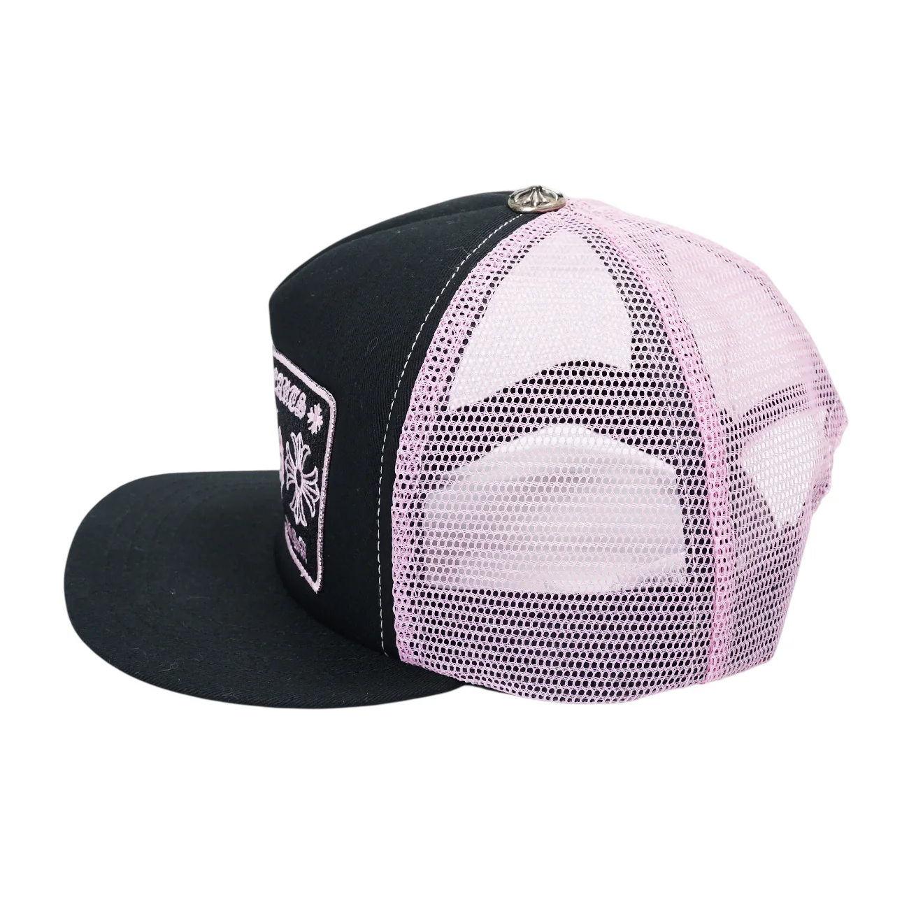 TRUCKER CAP トラッカーキャップ CHロゴパッチクロスボール付メッシュ帽子 - Image 2