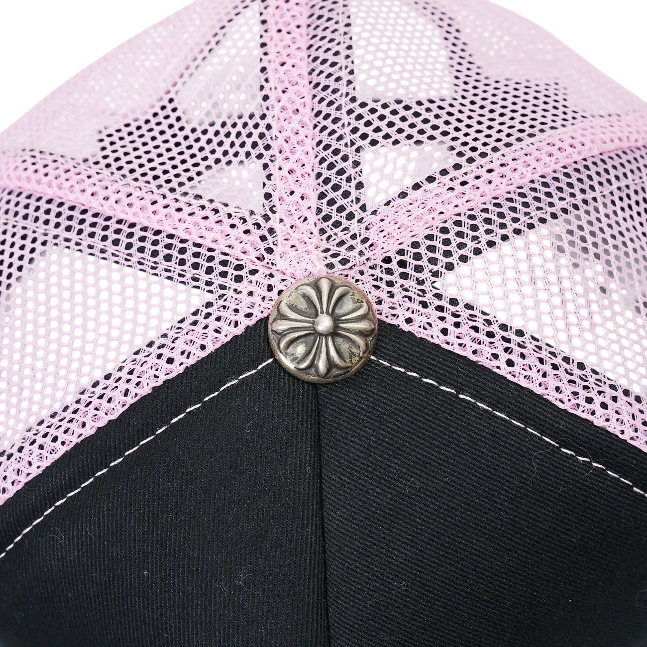 TRUCKER CAP トラッカーキャップ CHロゴパッチクロスボール付メッシュ帽子 - Image 5