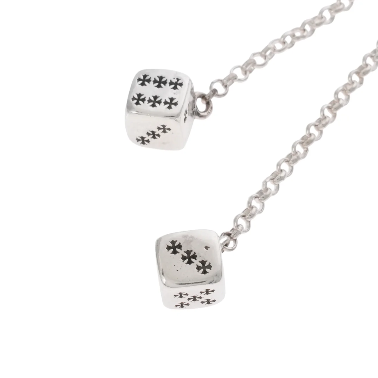 ダブルダイスドロップ DOUBLE DICE DROP 【シルバーピアス】 インボイス付き - Image 2