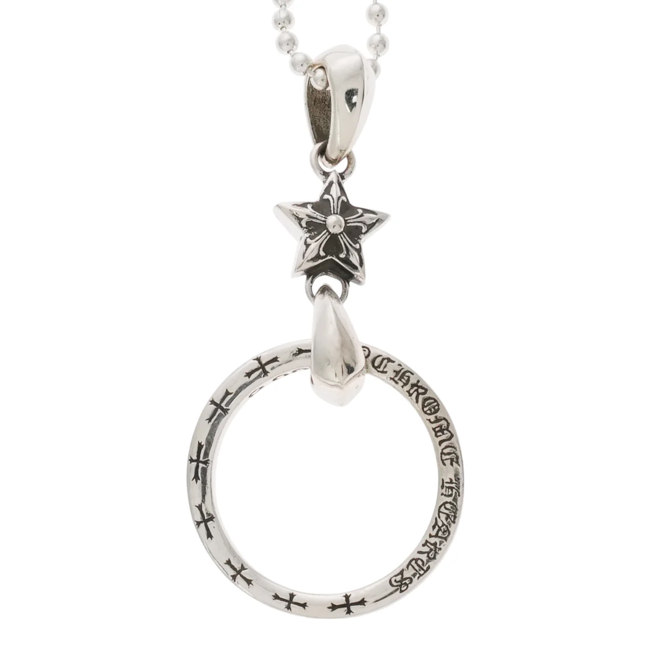 新品アイウェアループNTFL EW LOOP NTFL w STAR 【シルバーネックレストップ ペンダント】 インボイス付き - Image 3