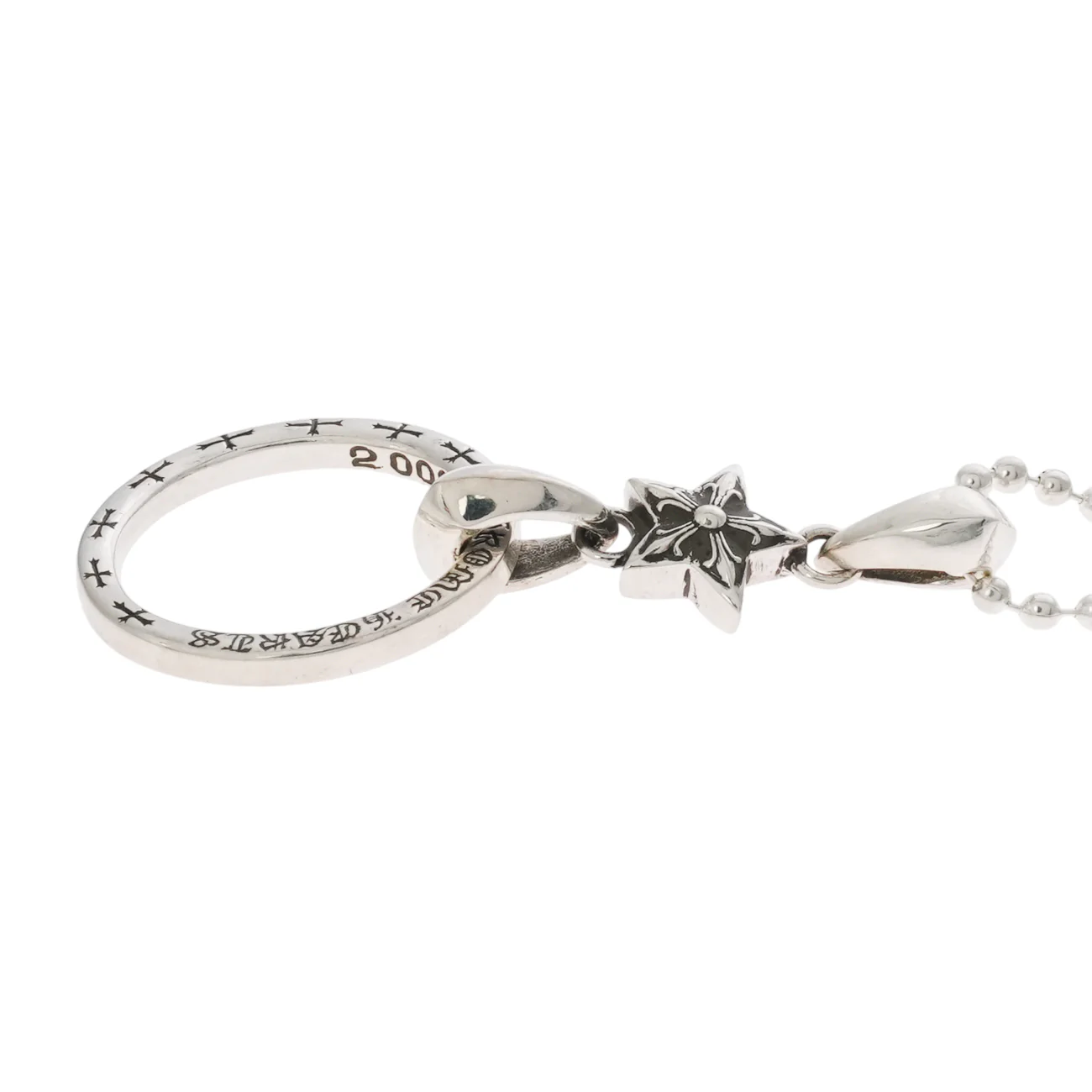新品アイウェアループNTFL EW LOOP NTFL w STAR 【シルバーネックレストップ ペンダント】 インボイス付き - Image 5