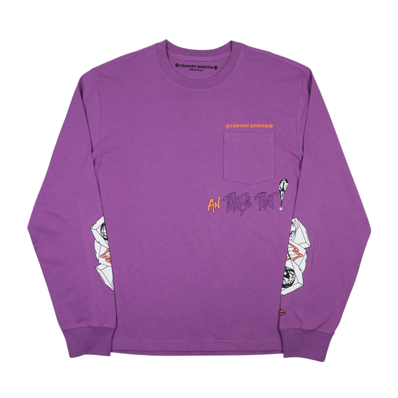 PPO I WANT MORE NOT LESS L S MATTY BOYバックプリント長袖カットソー L