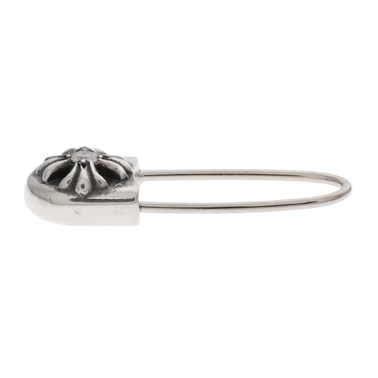 セーフティピン 1P DIA CHプラス SAFETY PIN CH PLUS 【シルバーピアス ダイヤモンド】 - Image 4