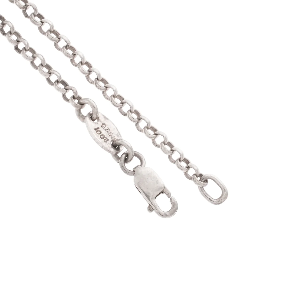 ロールチェーン 18インチ R18 NECK CHAIN 【シルバーネックレス チェーン】 - Image 3