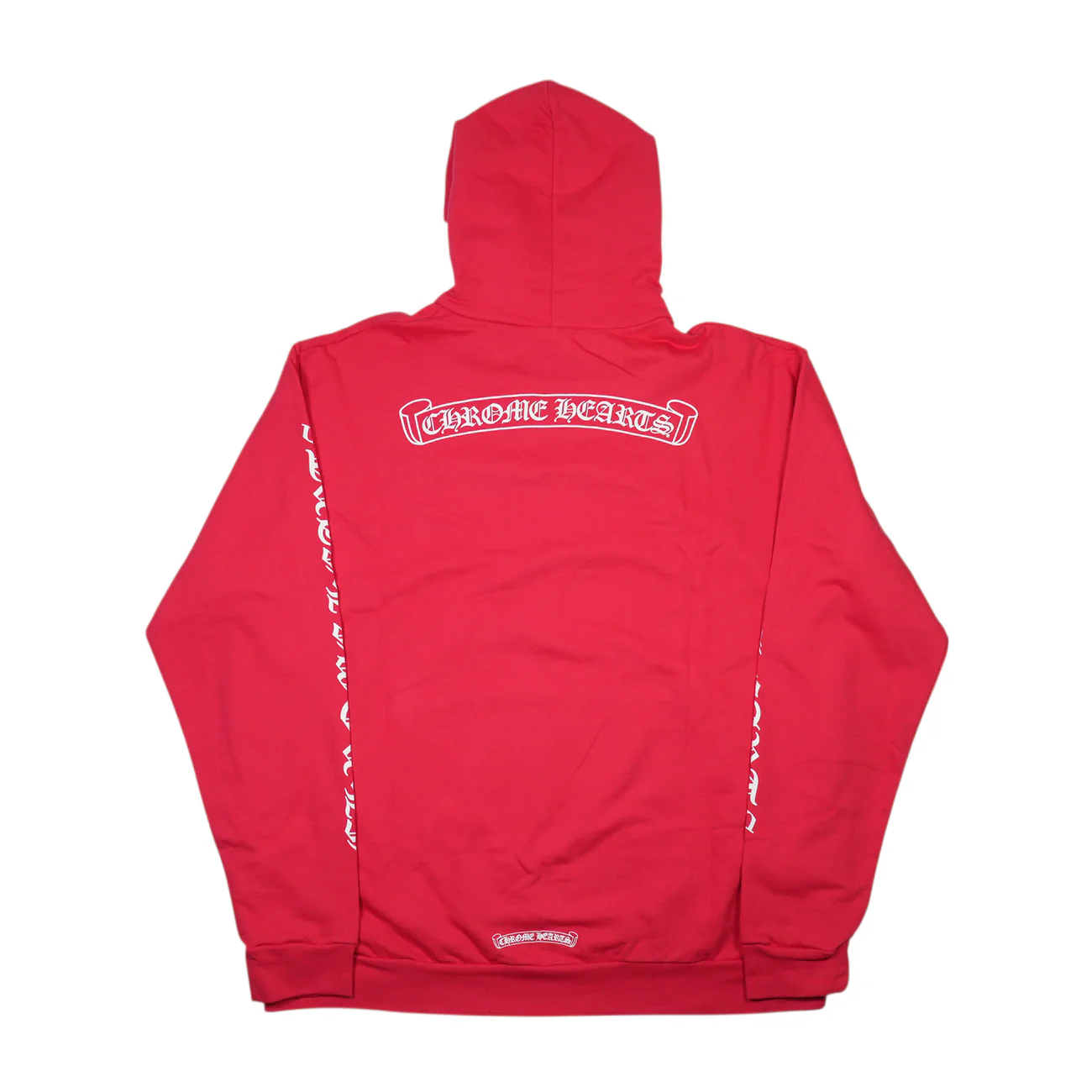 袖ロゴプリント 【パーカー】【レッド】 SIZE:XL - Image 2