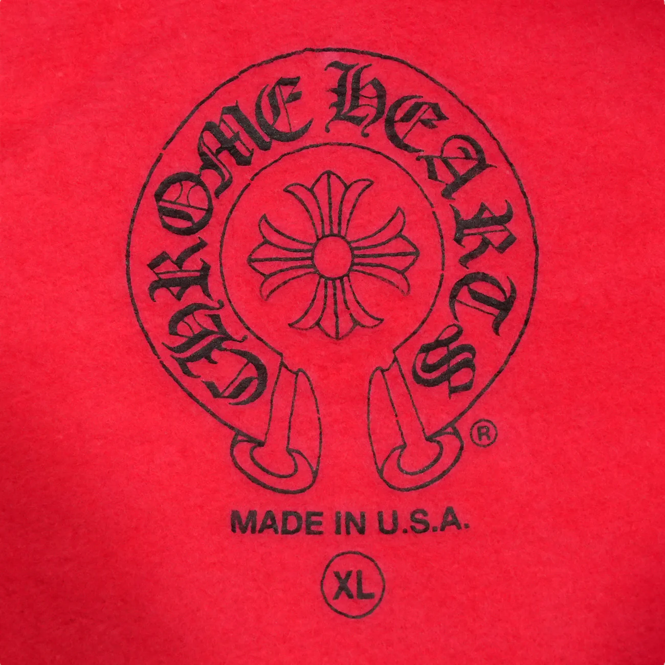 袖ロゴプリント 【パーカー】【レッド】 SIZE:XL - Image 8