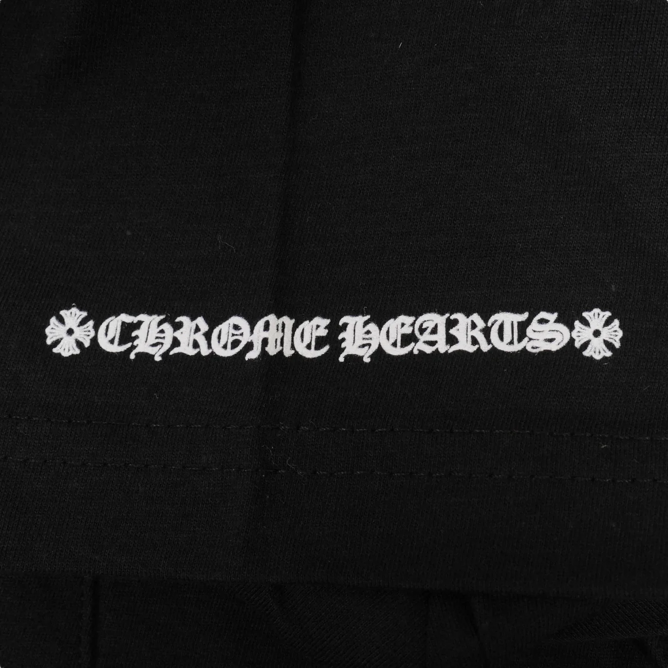 ネックロゴプリント 【Tシャツ】【ブラック】 SIZE:XL - Image 4