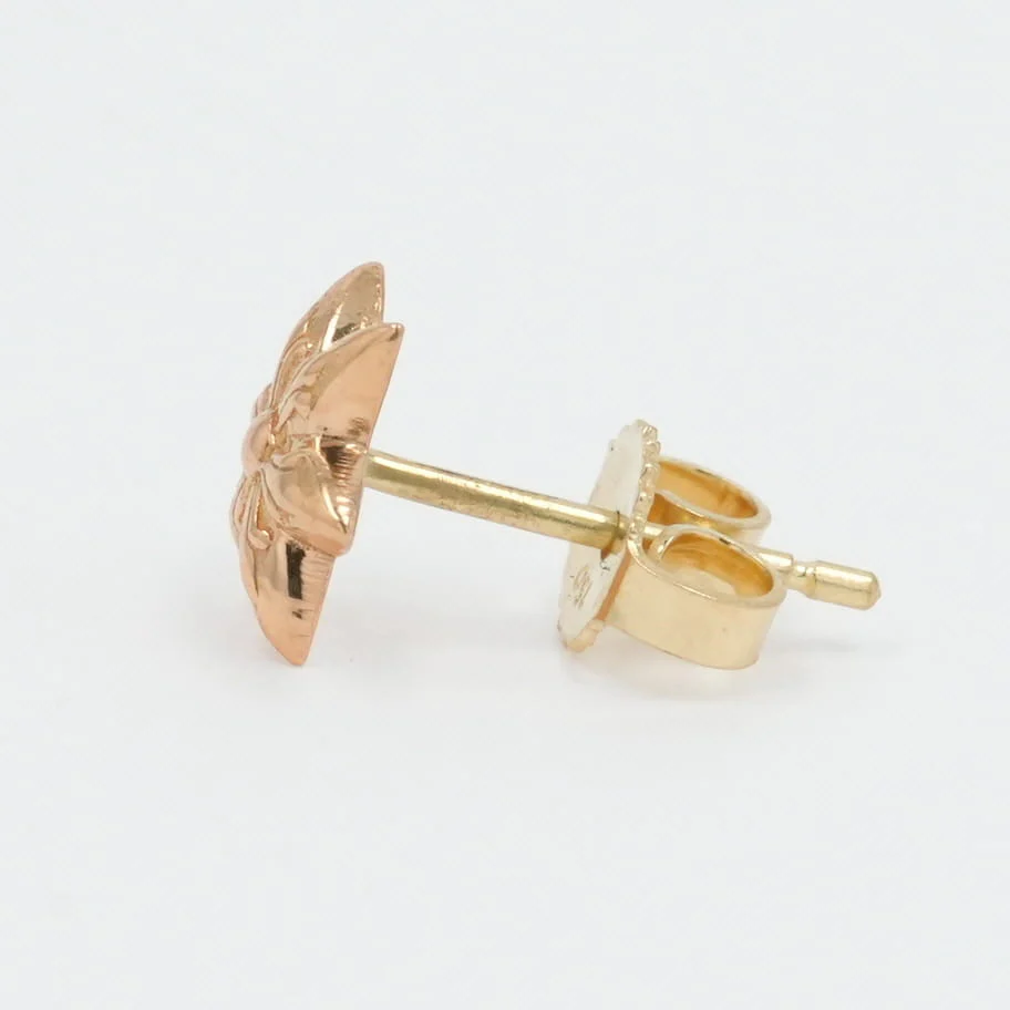 22K 6ポイントスタースタッド 1P DIA 6POINT STAR STUD【ゴールドピアス ダイヤモンド】 - Image 2