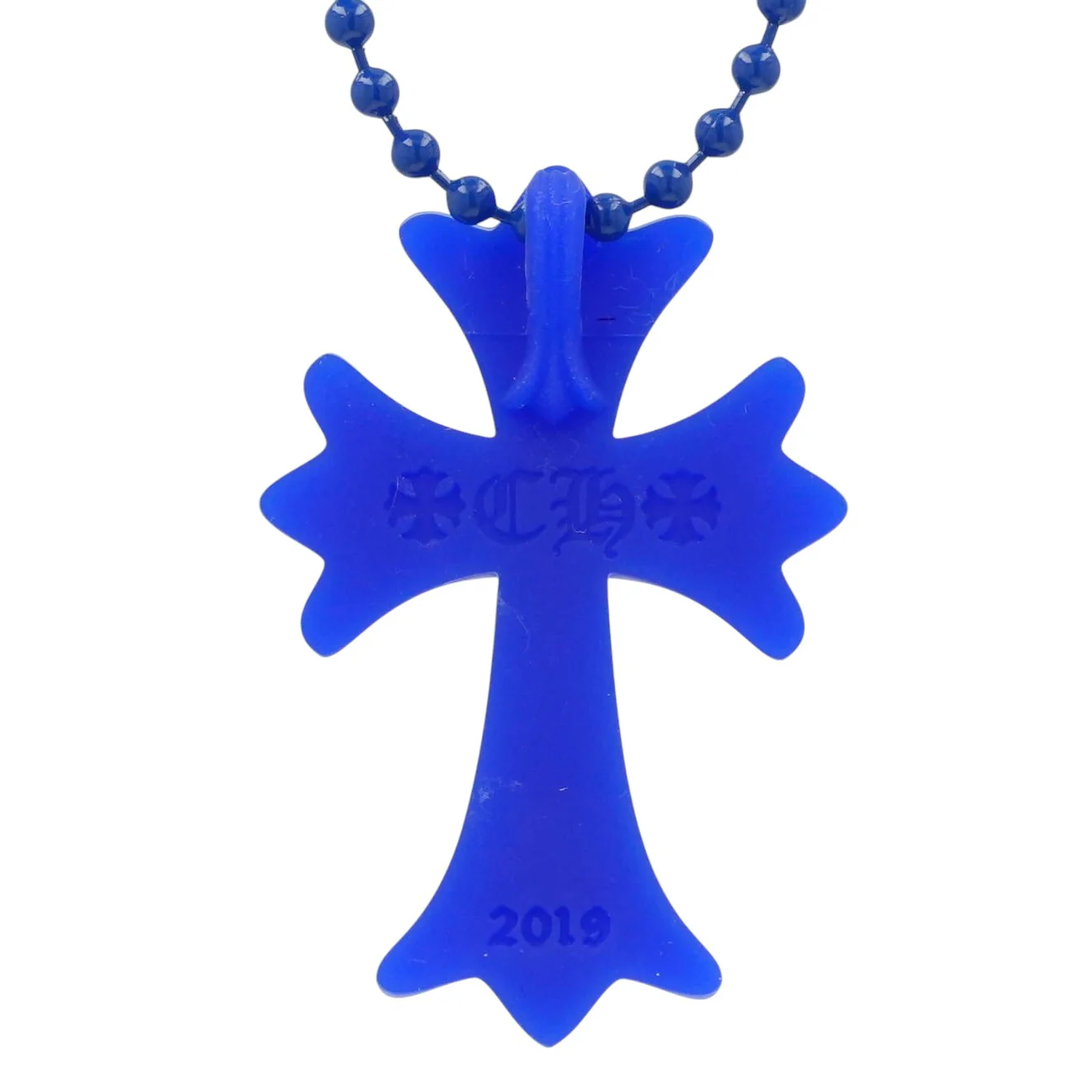 ラバースモールCHクロス RUBBER SML CH CROSS 【シリコンネックレストップ ペンダント】ネイビー インボイス付き - Image 2